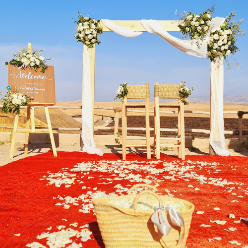 Mariage au Bedouin Agafay