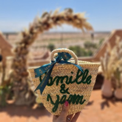 arche florale mariage marrakech