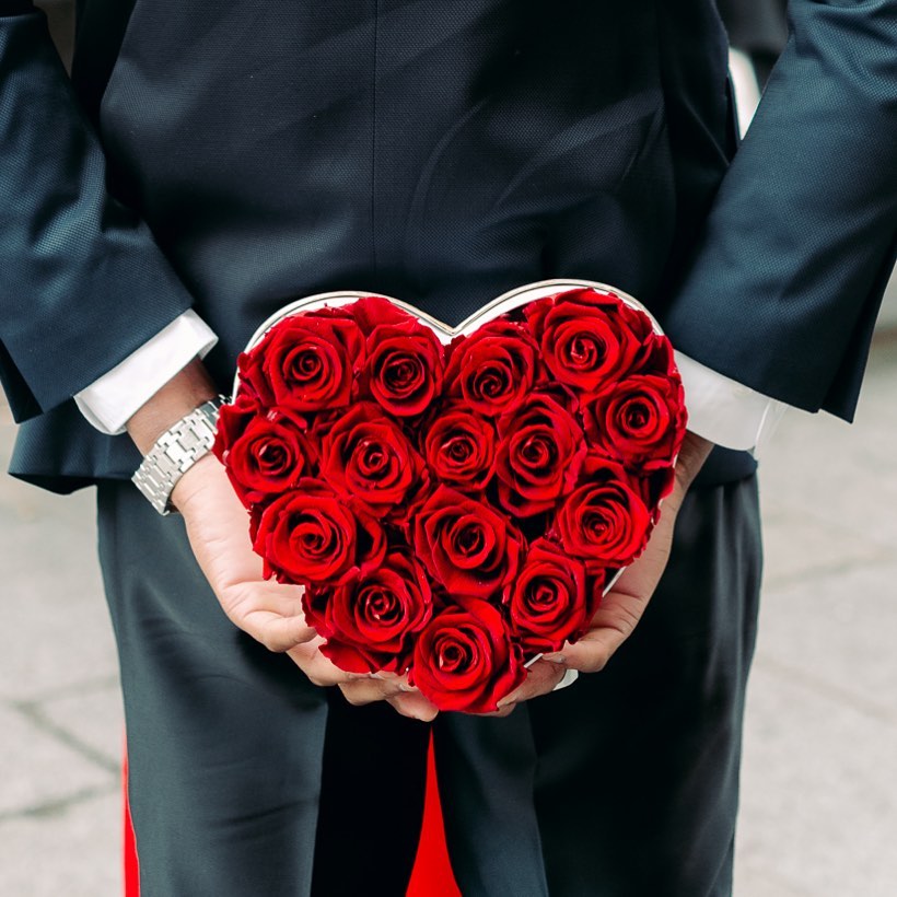 Livraison fleurs Saint-Valentin à