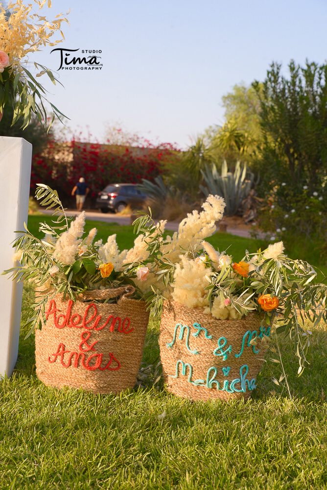 TIMA - paniers personnalisés mariage Marrakech